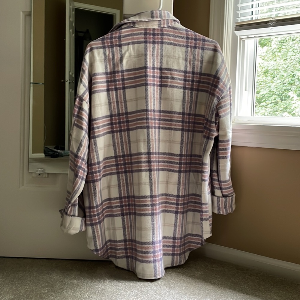 Style Racket Flannel Jacket Size Small - Picture 4 of 6